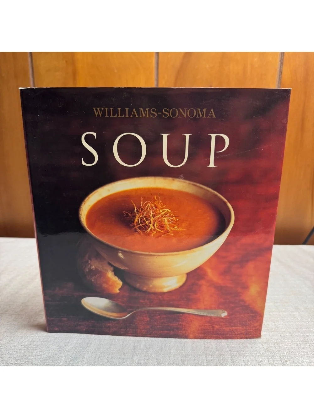Williams-Sonoma Soup Cookbook Hardcover 2001 Illustrated Recipe Collection